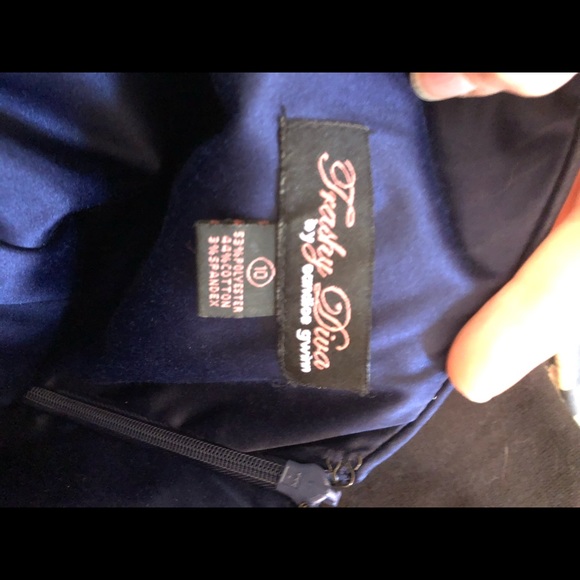 Trashy Diva Orlando Dress in Cobalt - Picture 4 of 4